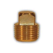 Midland Industries 109-12 - MID-AMERICA FITTINGS 109 MPT Brass Barstock Square Head Plug