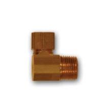 Midland Industries 269X4 - MID-AMERICA FITTINGS 269 Compression MPT Brass 90 deg Barstock Elbow