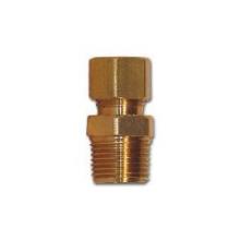 Midland Industries LF68-128 - MID-AMERICA FITTINGS LF68 Compression MPT Brass Adapter