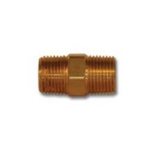 Midland Industries LF122-8 - MID-AMERICA FITTINGS LF122 MPT Brass Hex Nipple