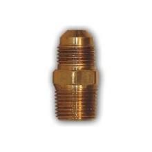 Midland Industries LF48-62 - MID-AMERICA FITTINGS LF48 Male Flared MIP Brass Half Union Adapter