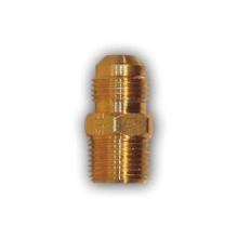 Midland Industries LF48-68 - MID-AMERICA FITTINGS LF48 Male Flared MIP Brass Half Union Adapter