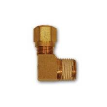 Midland Industries NT69-88VS - MID-AMERICA FITTINGS NT69 Tube OD MNPTF Brass 90 deg Elbow