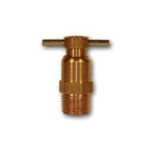 Midland Industries 201P - MID-AMERICA FITTINGS 20 MPT Brass Body Drain Cock