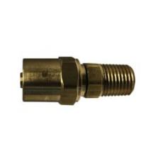 Midland Industries 32742 - MIDLAND INDUSTRIES 327 Hose Barbed 1/4 in MNPTF Brass Reusable Hose Adapter