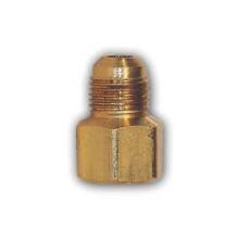 Midland Industries LF46-1012 - MID-AMERICA FITTINGS LF46 SAE 45 deg Male Flared FPT Brass Adapter