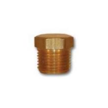 Midland Industries LF121-16 - MID-AMERICA FITTINGS LF121 MPT Brass Cored Hex Head Plug