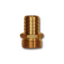 Midland Industries LF29MGH-612 - MID-AMERICA FITTINGS LF29MGH Hose Barbed 3/4 in MHT Brass Male End Coupling