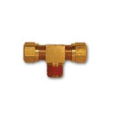 Midland Industries NT72-866VS - MID-AMERICA FITTINGS NT72 Tube OD Tube OD Brass Branch Tee