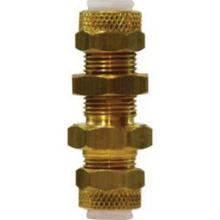 Midland Industries 02683-04 - MIDLAND INDUSTRIES 02683 Flareless Flareless Brass Bulkhead Tank Union