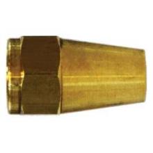 Midland Industries 10002 - MIDLAND INDUSTRIES 100 SAE Flared Brass Hex Long Rod Nut