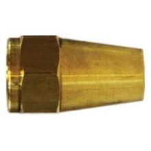 Midland Industries 10007 - MIDLAND INDUSTRIES 100 SAE Flared Brass Hex Long Rod Nut