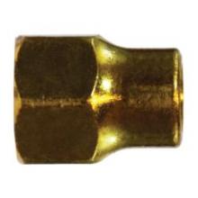 Midland Industries 10030 - MIDLAND INDUSTRIES 100 SAE Flared Brass Hex Long Forged Nut