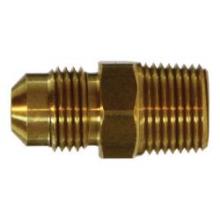 Midland Industries 10253 - MIDLAND INDUSTRIES 102 Male Flared Male NPTF Brass Adapter