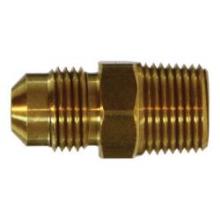 Midland Industries 10254 - MIDLAND INDUSTRIES 102 Male Flared Male NPTF Brass Adapter