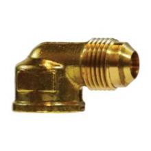 Midland Industries 10312 - MIDLAND INDUSTRIES 103 Male Flared FNPTF Brass 90 deg Elbow