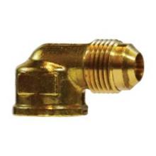 Midland Industries 10313 - MIDLAND INDUSTRIES 103 Male Flared FNPTF Brass 90 deg Elbow