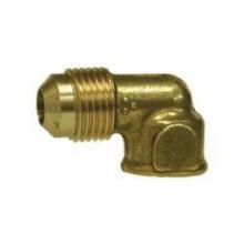 Midland Industries 10324B - MIDLAND INDUSTRIES 103 Male Flared FPT Brass 90 deg Barstock Elbow