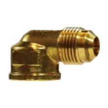 Midland Industries 10325 - MIDLAND INDUSTRIES 103 Male Flared FNPTF Brass 90 deg Elbow