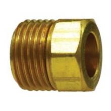 Midland Industries 12012 - MIDLAND INDUSTRIES 120 Male Inverted Flared Brass Hex Nut