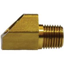 Midland Industries 12072 - MIDLAND INDUSTRIES 120 Female Inverted Flared MNPTF Brass 45 deg Elbow