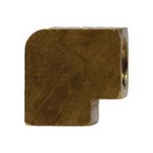 Midland Industries 12110 - MIDLAND INDUSTRIES 121 Female Inverted Flared FNPTF Brass 90 deg Elbow