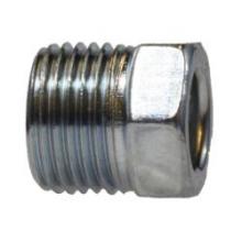 Midland Industries 12402 - MIDLAND INDUSTRIES 124 Male Inverted Flared Brass Hex Head Nut