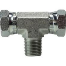 Midland Industries 160188 - MIDLAND INDUSTRIES 1601 FNPSM Male Pipe Steel Swivel Branch Tee