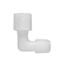 Midland Industries 17229N - MIDLAND INDUSTRIES 172 Compression MIP Nylon White 90 deg Elbow