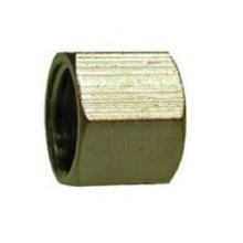 Midland Industries 18055 - MIDLAND INDUSTRIES 180 Compression Brass Nickel-Plated Nut