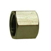 Midland Industries 18056 - MIDLAND INDUSTRIES 180 Compression Brass Nickel-Plated Nut