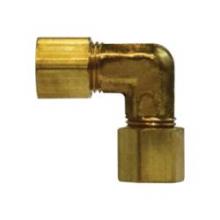 Midland Industries 18128 - MIDLAND INDUSTRIES 181 Compression Brass 90 deg Union Elbow