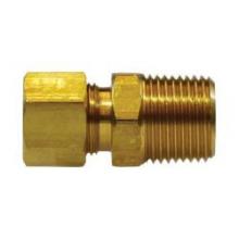 Midland Industries 18179L - MIDLAND INDUSTRIES 181 Tube OD Male NPTF Brass Light Pattern Adapter