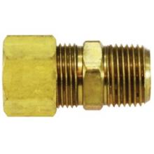 Midland Industries 18199T - MIDLAND INDUSTRIES 181 Compression MNPTF Brass Drilled Through Tank Connector