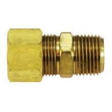 Midland Industries 18214 - MIDLAND INDUSTRIES 182 Tube OD Male NPTF Brass Drilled Through Tank Adapter