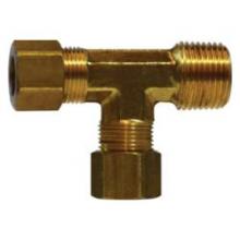 Midland Industries 18281 - MIDLAND INDUSTRIES 182 Tube OD Male NPTF Tube OD Brass Run Tee