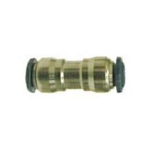 Midland Industries 20019N - MIDLAND INDUSTRIES 200 Push-In Brass Nickel-Plated Union Connector