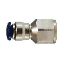 Midland Industries 20032N - MIDLAND INDUSTRIES 200 Tube OD FNPTF Brass Nickel-Plated Straight Connector