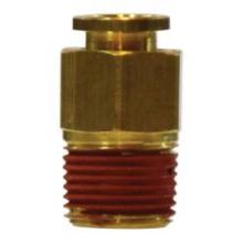 Midland Industries 20053 - MIDLAND INDUSTRIES 200 Push-In MIP Brass Connector