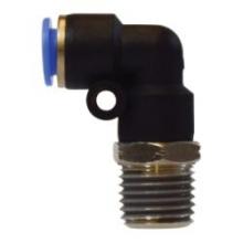 Midland Industries 20082C - MIDLAND INDUSTRIES 200 Tube OD Male NPTF Composite 90 deg Swivel Elbow