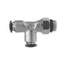 Midland Industries 20162N - MIDLAND INDUSTRIES 201 Tube OD MIP Tube OD Brass Nickel-Plated Swivel Run Tee