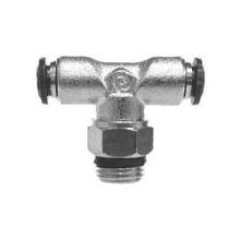 Midland Industries 20107N - MIDLAND INDUSTRIES 201 Tube OD MIP Tube OD Brass Nickel-Plated Swivel Branch Tee