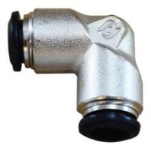 Midland Industries 20206N - MIDLAND INDUSTRIES 202 Push-In Brass Nickel-Plated 90 deg Union Elbow