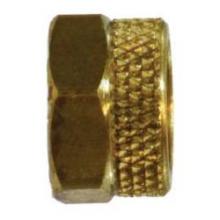 Midland Industries 20218 - MIDLAND INDUSTRIES 202 Flareless Brass Hex Nut