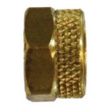 Midland Industries 20222 - MIDLAND INDUSTRIES 202 Flareless Brass Hex Nut