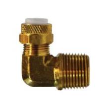 Midland Industries 20293 - MIDLAND INDUSTRIES Poly-Flo® 202 Tube OD MNPTF Brass 90 deg Elbow