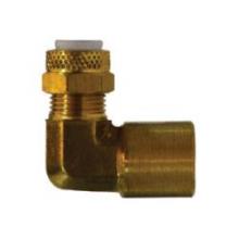 Midland Industries 20302 - MIDLAND INDUSTRIES Poly-Flo® 203 Tube OD FNPTF Brass 90 deg Elbow