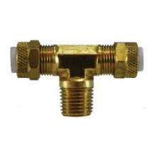 Midland Industries 20321 - MIDLAND INDUSTRIES Poly-Flo® 203 Tube OD Tube OD MNPTF Brass Branch Tee