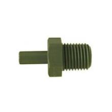 Midland Industries 20525P - MIDLAND INDUSTRIES 205 Push-On Hose Stem MIP Polypropylene Adapter