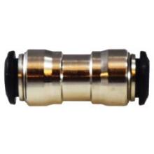 Midland Industries 20600N - MIDLAND INDUSTRIES 206 Push-In Brass Nickel-Plated Straight Union